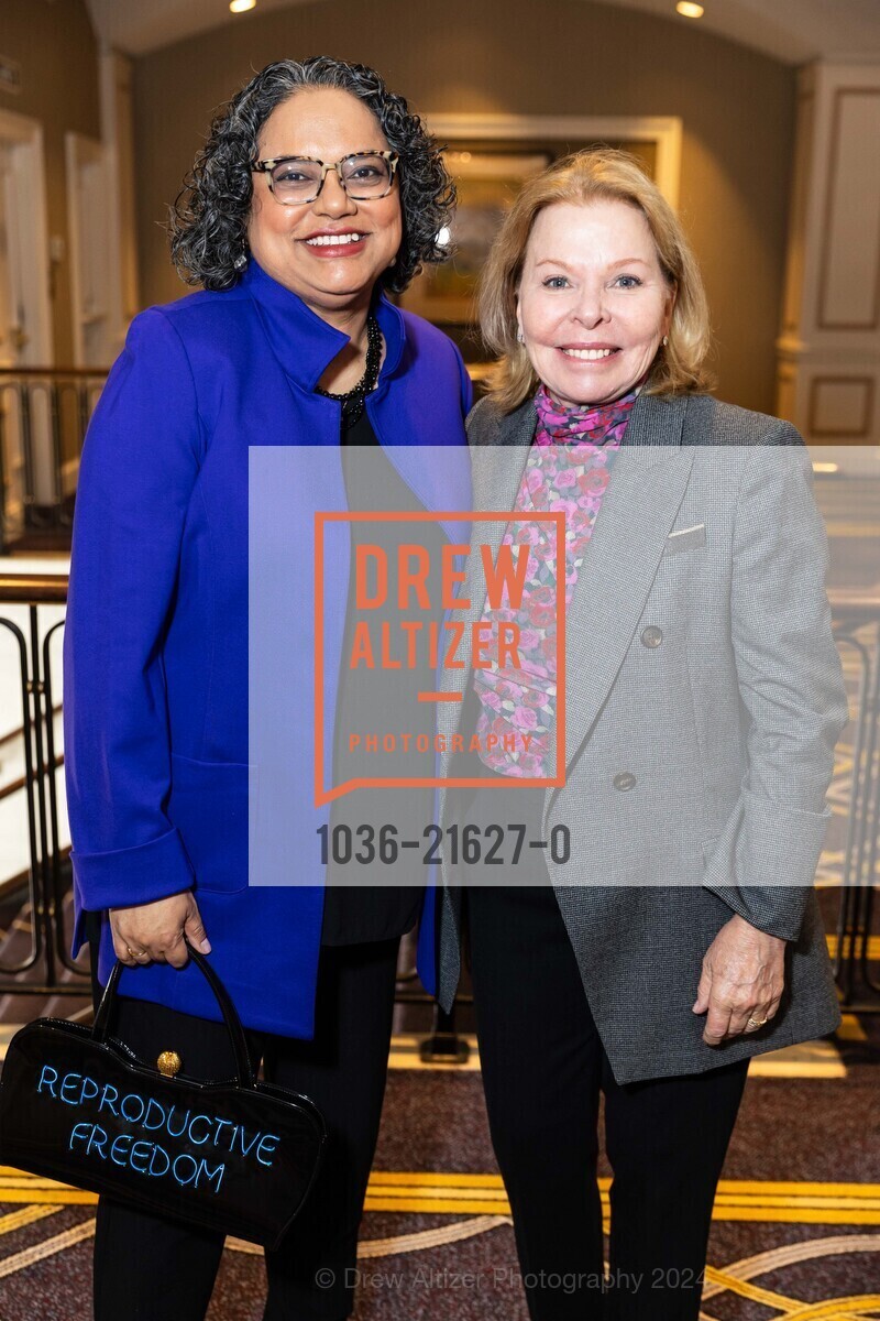 Mini Timmaraju, Jane Wolf, Reproductive Freedom for All 29th San Francisco Power of Choice Luncheon 2024, Fairmont San Francisco. 950 Mason St, SF, CA 94108 US, March 21st, 2024, Photo #1036-21627-0 Mini Timmaraju, Jane Wolf, Photo #1036-21627-0