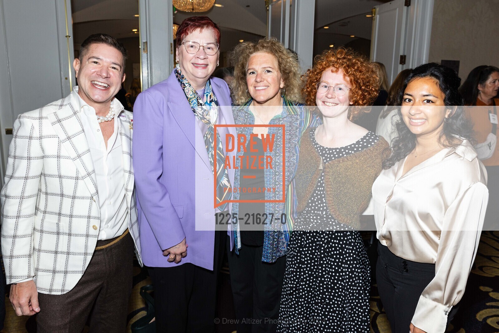 Andy Chen, Catherine Lucey, Sanziana Roman, Eva Gillis-Buck, Rachel Mundaden, Reproductive Freedom for All 29th San Francisco Power of Choice Luncheon 2024, Fairmont San Francisco. 950 Mason St, SF, CA 94108 US, March 21st, 2024, Photo #1225-21627-0 Andy Chen, Catherine Lucey, Sanziana Roman, Eva Gillis-Buck, Rachel Mundaden, Photo #1225-21627-0