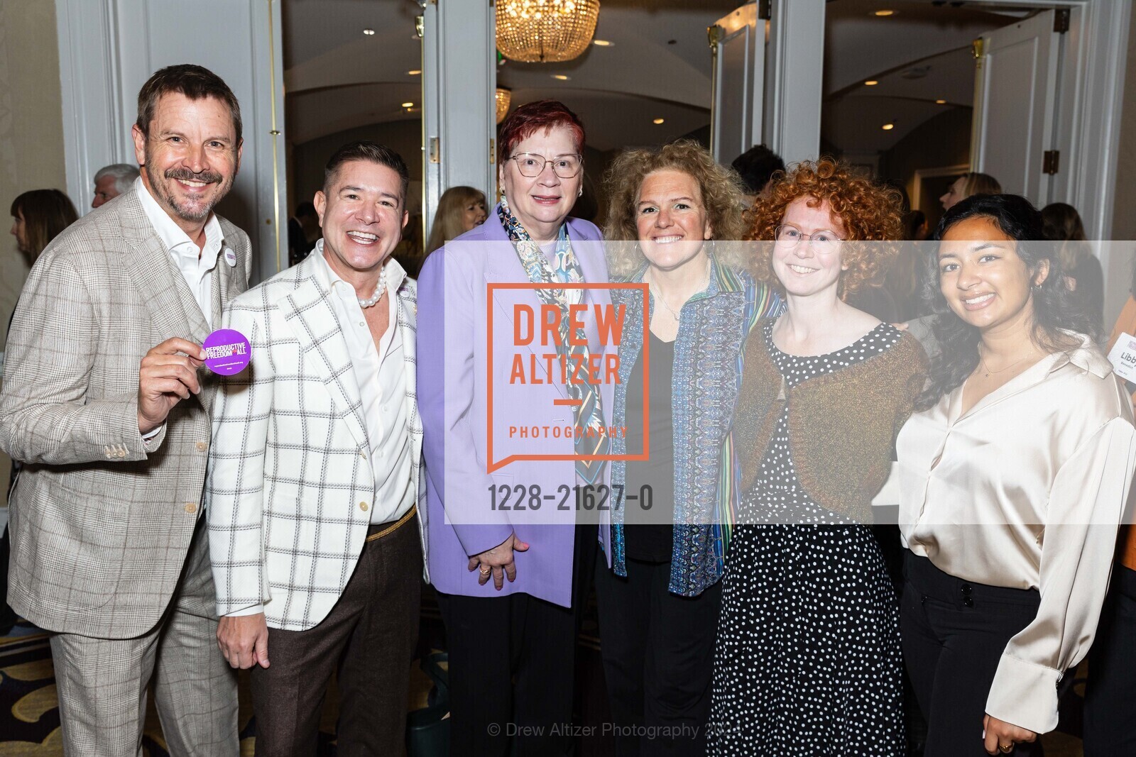 David McCrory, Andy Chen, Catherine Lucey, Sanziana Roman, Eva Gillis-Buck, Rachel Mundaden, Reproductive Freedom for All 29th San Francisco Power of Choice Luncheon 2024, Fairmont San Francisco. 950 Mason St, SF, CA 94108 US, March 21st, 2024, Photo #1228-21627-0 David McCrory, Andy Chen, Catherine Lucey, Sanziana Roman, Eva Gillis-Buck, Rachel Mundaden, Photo #1228-21627-0