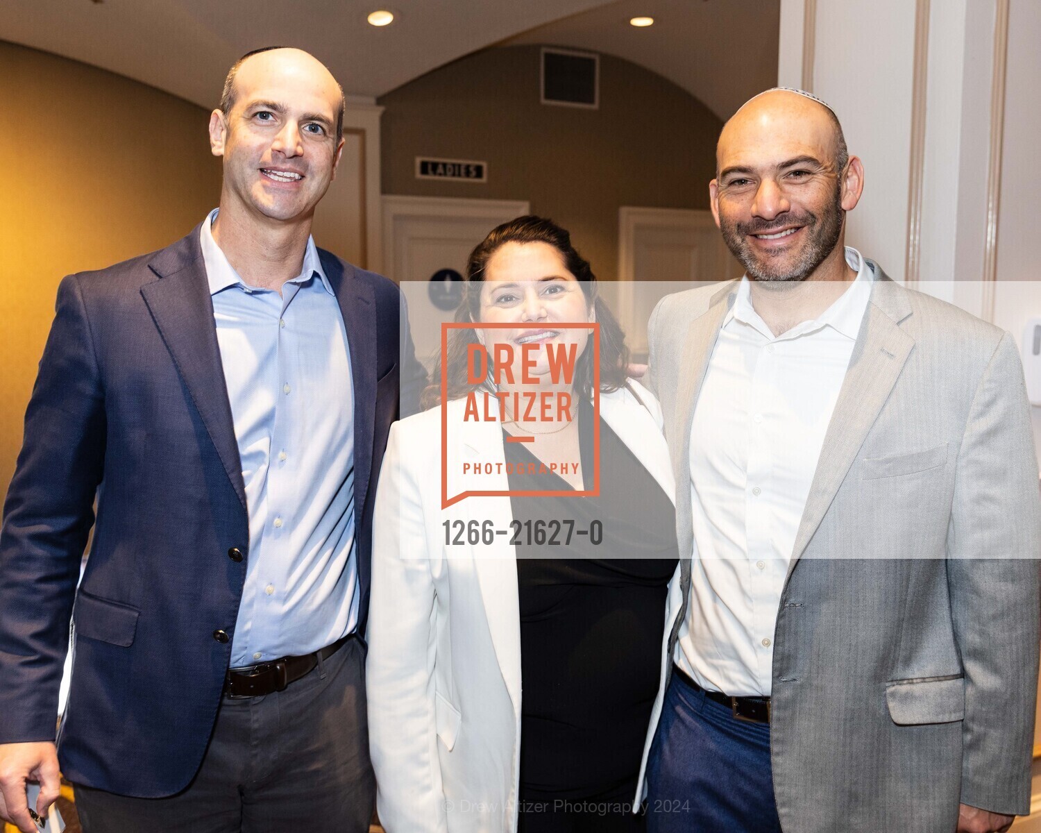 Leo Fuchs, Ann Perez, Ryan Bauer, Reproductive Freedom for All 29th San Francisco Power of Choice Luncheon 2024, Fairmont San Francisco. 950 Mason St, SF, CA 94108 US, March 21st, 2024, Photo #1266-21627-0 Leo Fuchs, Ann Perez, Ryan Bauer, Photo #1266-21627-0