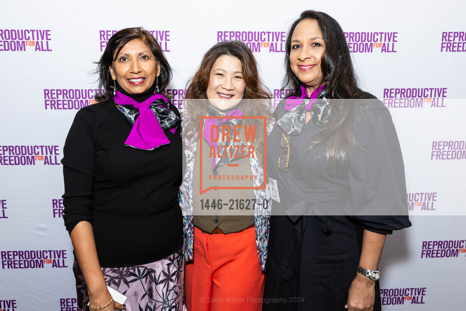 Sangeeta Lewis, Nancy Lim, Cynthia Roy, Reproductive Freedom for All 29th San Francisco Power of Choice Luncheon 2024, Fairmont San Francisco. 950 Mason St, SF, CA 94108 US, March 21st, 2024, Photo #1446-21627-0 Sangeeta Lewis, Nancy Lim, Cynthia Roy, Photo #1446-21627-0