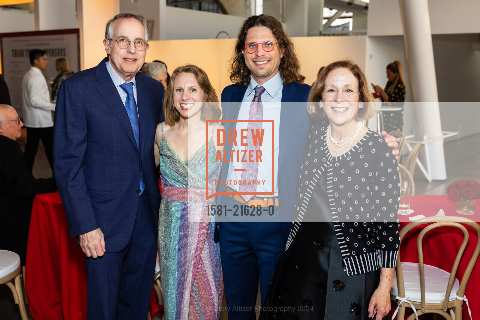 Gene Schnair, Erin Schnair, Evan Schnair, Abby Schnair, California College of the Arts 2024 Gala, California College of the Arts (CCA). 1111 8th St, SF, CA 94107 US, March 21st, 2024, Photo #1581-21628-0 Gene Schnair, Erin Schnair, Evan Schnair, Abby Schnair, Photo #1581-21628-0