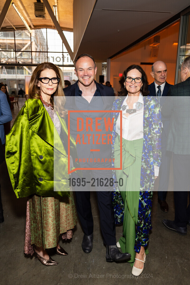 Penny Coulter, Chris Bedford, Randi Fisher, California College of the Arts 2024 Gala, California College of the Arts (CCA). 1111 8th St, SF, CA 94107 US, March 21st, 2024, Photo #1695-21628-0 Penny Coulter, Chris Bedford, Randi Fisher, Photo #1695-21628-0