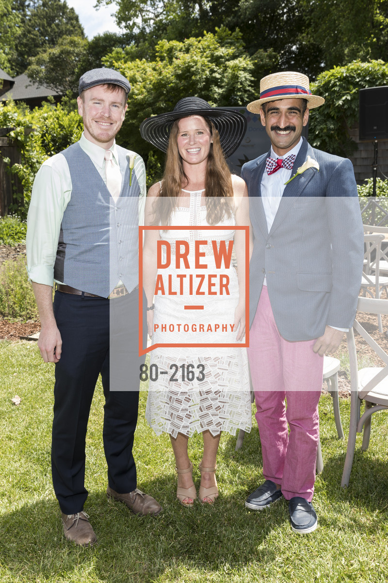 Casey Pitts, Kate Danciger, Amit Sabnis, Ambassadors for UCSF Benioff Children's Hospital San Francisco Derby Party, Private Residence, May 6th, 2017, Photo #80-2163 Casey Pitts, Kate Danciger, Amit Sabnis, Photo #80-2163