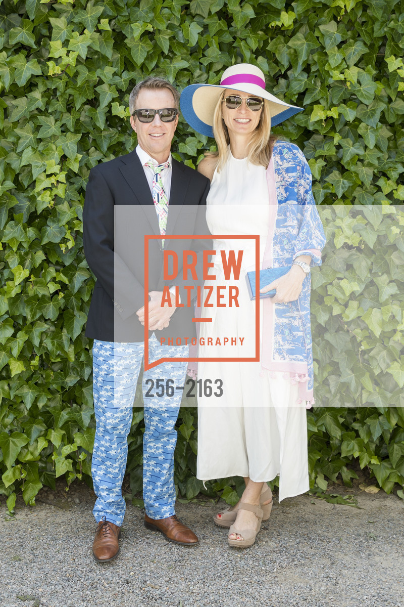 Will Hawthorne, Melanie Deitch, Ambassadors for UCSF Benioff Children's Hospital San Francisco Derby Party, Private Residence, May 6th, 2017, Photo #256-2163 Will Hawthorne, Melanie Deitch, Photo #256-2163