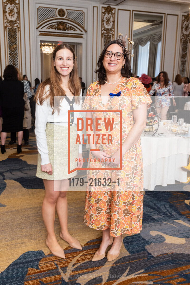 Claire Gillespie, Adriana Aro, JLSF Annual Tea, Palace Hotel, a Luxury Collection Hotel, San Francisco. 2 New Montgomery St, SF, CA 94105 US, Photo #1179-21632-1 Claire Gillespie, Adriana Aro, Photo #1179-21632-1