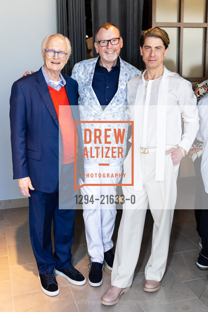 Ed Winger, Mark Sullivan, Aubrey Brewster, Aubrey's Elysian Dream Birthday Celebration 2024, Neiman Marcus. 150 Stockton St, SF, CA 94108 US, March 24th, 2024, Photo #1294-21633-0 Ed Winger, Mark Sullivan, Aubrey Brewster, Photo #1294-21633-0