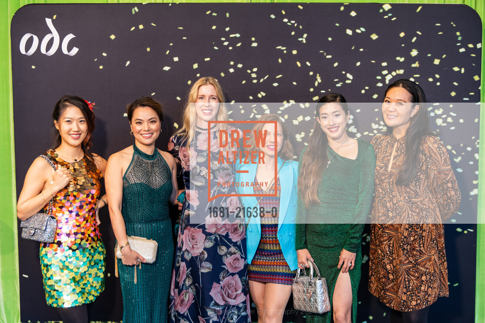Kwiri Yang, Elisa Covington, Katelyn Foley, Maggie Wonders, Brenda Chen, Gloria Zhu, ODC's DANCE DOWNTOWN 2024 Gala, Yerba Buena Center for the Arts. 701 Mission St, SF, CA 94103 US, March 29th, 2024, Photo #1681-21638-0 Kwiri Yang, Elisa Covington, Katelyn Foley, Maggie Wonders, Brenda Chen, Gloria Zhu, Photo #1681-21638-0