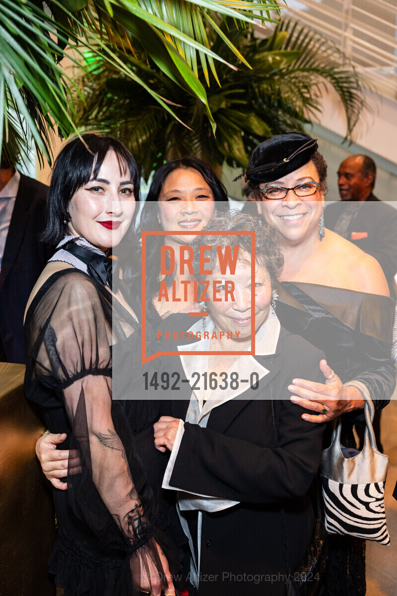 Maya Okada Erickson, Emily Lieu-Harris, Kimi Okada, Pamela Calloway, ODC's DANCE DOWNTOWN 2024 Gala, Yerba Buena Center for the Arts. 701 Mission St, SF, CA 94103 US, March 29th, 2024, Photo #1492-21638-0 Maya Okada Erickson, Emily Lieu-Harris, Kimi Okada, Pamela Calloway, Photo #1492-21638-0
