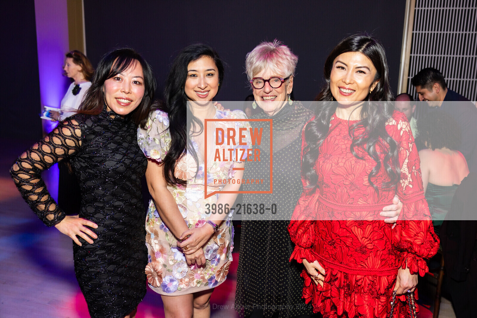 Keehae Park, Lilian Tsai, Brenda Way, Sally Yu, ODC's DANCE DOWNTOWN 2024 Gala, Yerba Buena Center for the Arts. 701 Mission St, SF, CA 94103 US, March 29th, 2024, Photo #3986-21638-0 Keehae Park, Lilian Tsai, Brenda Way, Sally Yu, Photo #3986-21638-0