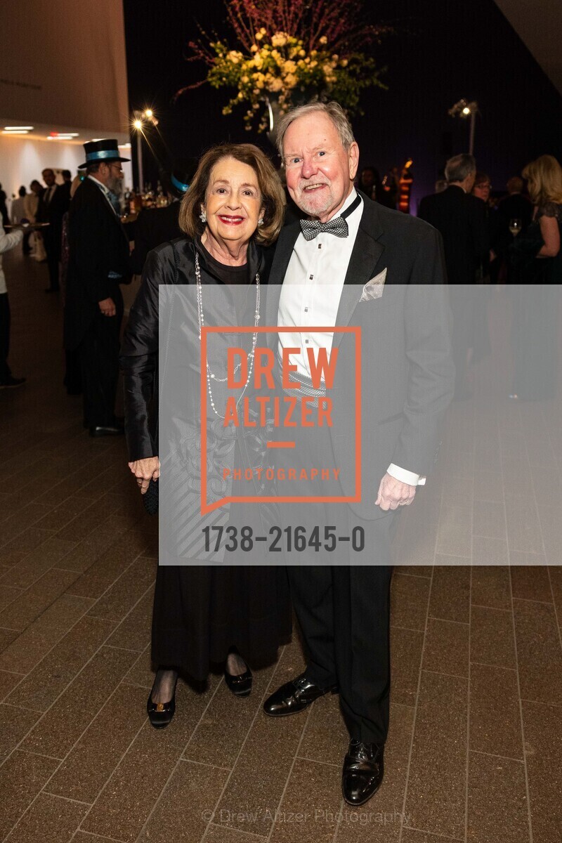 Aida Alvarez, Ray Baxter, Annual Gala 2024 with The deYoung and the Fine Arts Museums of San Francisco, de Young Museum. 50 Hagiwara Tea Garden Dr, SF, CA 94118 US, Photo #1738-21645-0 Aida Alvarez, Ray Baxter, Photo #1738-21645-0