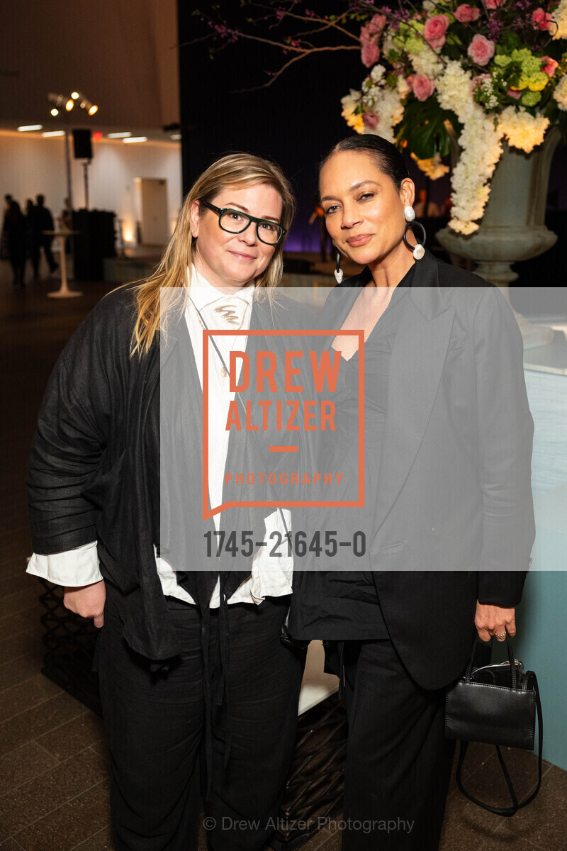 Abby Churchill, Jennifer Arceneaux, Annual Gala 2024 with The deYoung and the Fine Arts Museums of San Francisco, de Young Museum. 50 Hagiwara Tea Garden Dr, SF, CA 94118 US, Photo #1745-21645-0 Abby Churchill, Jennifer Arceneaux, Photo #1745-21645-0