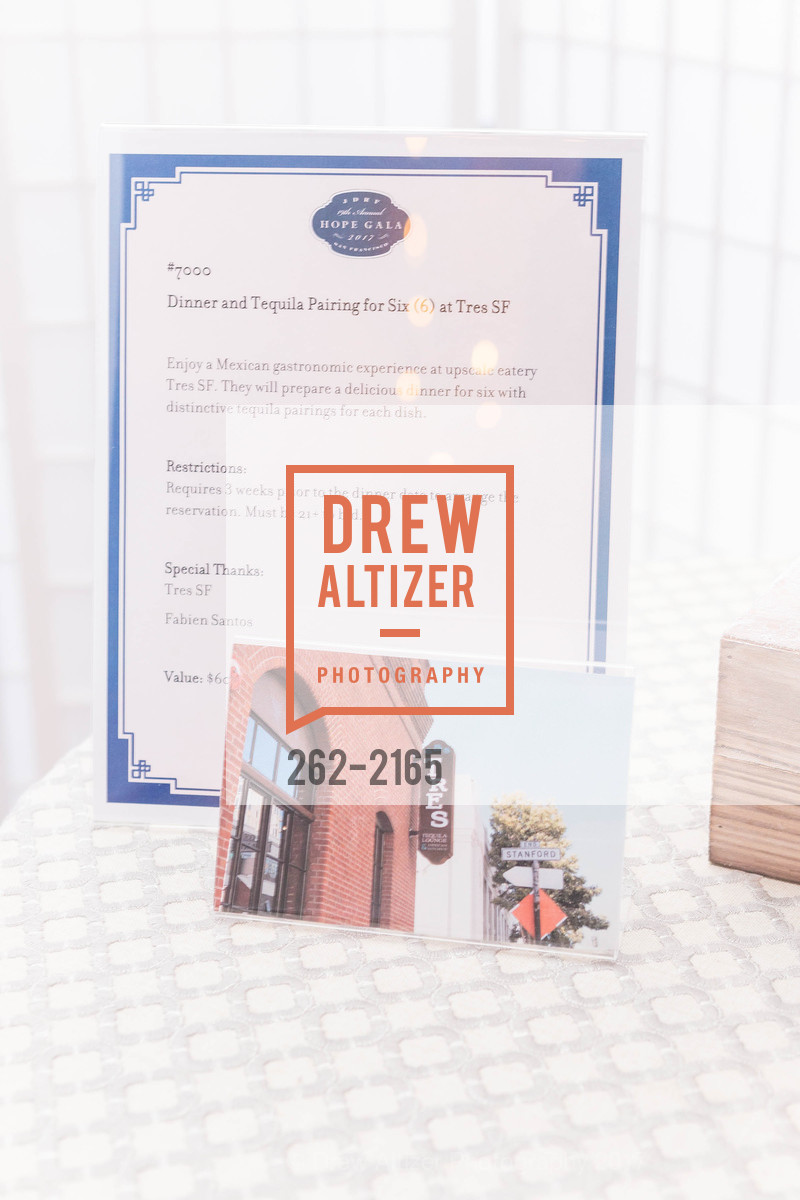 Atmosphere, JDRF Hope Gala 2017, The Ritz-Calrton. 600 Stockton St, San Francisco, CA 94108, May 6th, 2017, Photo #262-2165 Atmosphere, Photo #262-2165