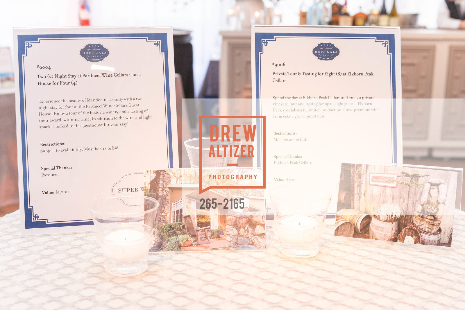 Atmosphere, JDRF Hope Gala 2017, The Ritz-Calrton. 600 Stockton St, San Francisco, CA 94108, May 6th, 2017, Photo #265-2165 Atmosphere, Photo #265-2165