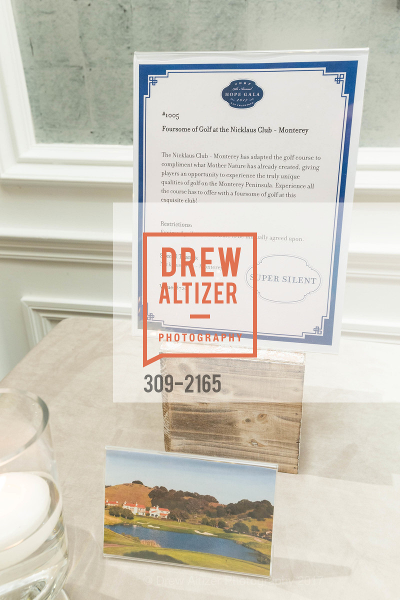 Atmosphere, JDRF Hope Gala 2017, The Ritz-Calrton. 600 Stockton St, San Francisco, CA 94108, May 6th, 2017, Photo #309-2165 Atmosphere, Photo #309-2165