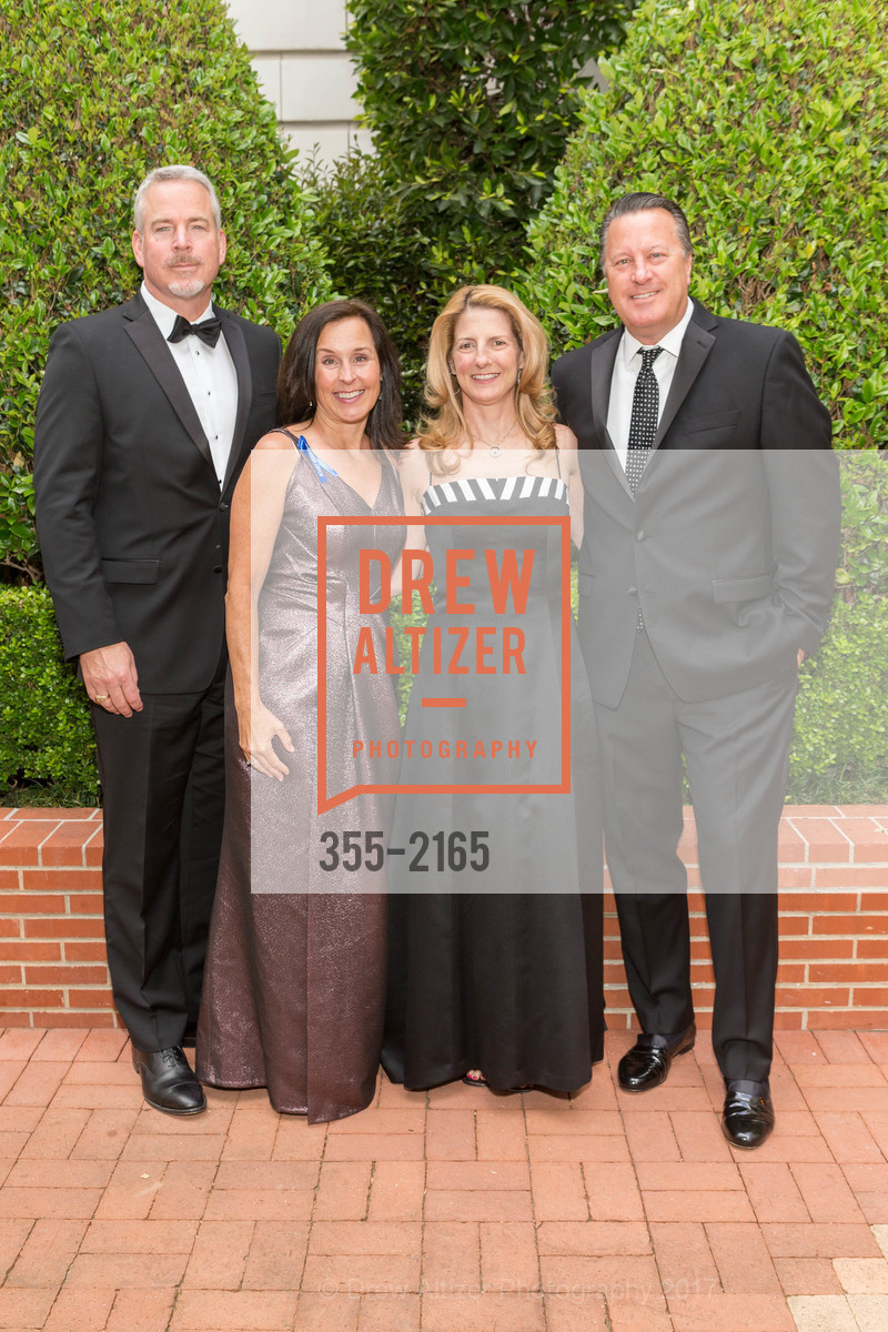 Rick Riley, Nancy Riley, Michelle Banks, Lee Banks, JDRF Hope Gala 2017, The Ritz-Calrton. 600 Stockton St, San Francisco, CA 94108, May 6th, 2017, Photo #355-2165 Rick Riley, Nancy Riley, Michelle Banks, Lee Banks, Photo #355-2165