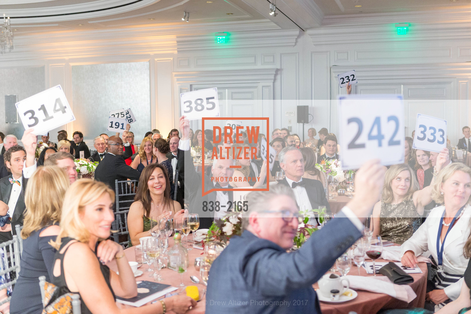 Atmosphere, JDRF Hope Gala 2017, The Ritz-Calrton. 600 Stockton St, San Francisco, CA 94108, May 6th, 2017, Photo #838-2165 Atmosphere, Photo #838-2165