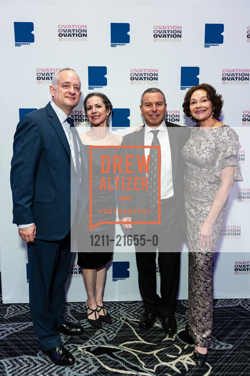 Benny Varon, Arlene Rosenberg, Len Rosenberg, Liz Varon, Ovation Gala, The Ritz-Carlton, San Francisco. 600 Stockton St, SF, CA 94108 US, April 13th, 2024, Photo #1211-21655-0 Benny Varon, Arlene Rosenberg, Len Rosenberg, Liz Varon, Photo #1211-21655-0