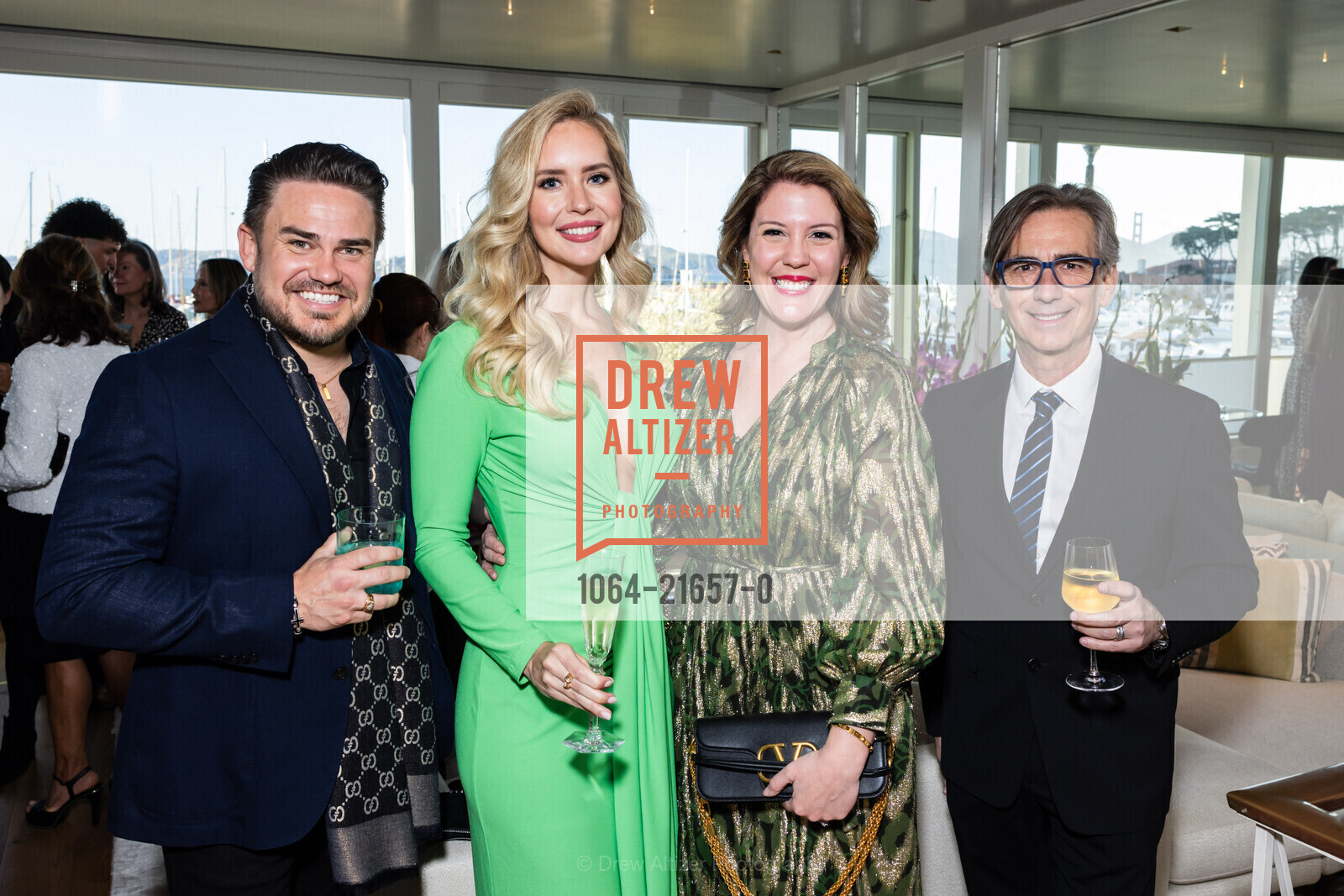 Parker Cooman, Brittany Bruhl, Kari Coomans, Tino Garcia, Private Reception for San Francisco Opera Guild x Michael Kors Fashion Presentation, Private Residence, Photo #1064-21657-0 Parker Cooman, Brittany Bruhl, Kari Coomans, Tino Garcia, Photo #1064-21657-0