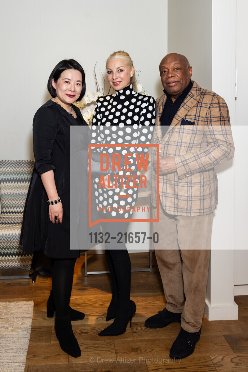 Lin Huber, Sonya Molodetskaya, Willie Brown, Private Reception for San Francisco Opera Guild x Michael Kors Fashion Presentation, Private Residence, Photo #1132-21657-0 Lin Huber, Sonya Molodetskaya, Willie Brown, Photo #1132-21657-0