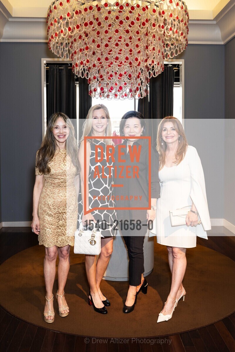 France Szeto, Courtney Labe, Lin Huber, Farah Makras, Neiman Marcus San Francisco and San Francisco Opera Guild presents Michael Kors, Neiman Marcus San Francisco, Photo #1540-21658-0 France Szeto, Courtney Labe, Lin Huber, Farah Makras, Photo #1540-21658-0
