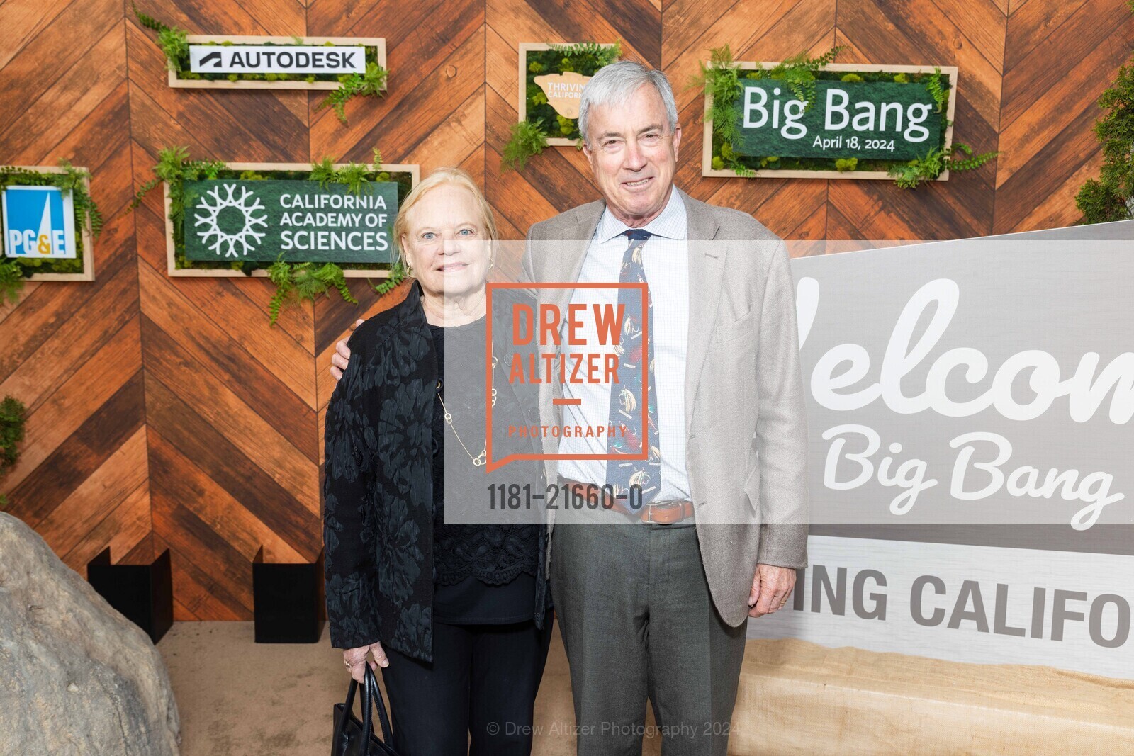 Carry Thacher, John Thacher, California Academy of Science's BIG BANG GALA 2024, California Academy of Sciences. 55 Music Concourse Dr, SF, CA 94118 US, April 18th, 2024, Photo #1181-21660-0 Carry Thacher, John Thacher, Photo #1181-21660-0