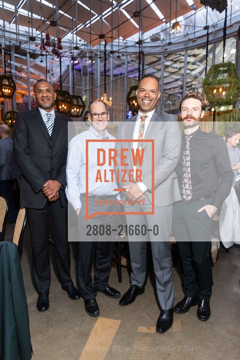 Patrick Wilson, Chris Benjamin, JP Patton, Silas Lee, California Academy of Science's BIG BANG GALA 2024, California Academy of Sciences. 55 Music Concourse Dr, SF, CA 94118 US, April 18th, 2024, Photo #2808-21660-0 Patrick Wilson, Chris Benjamin, JP Patton, Silas Lee, Photo #2808-21660-0