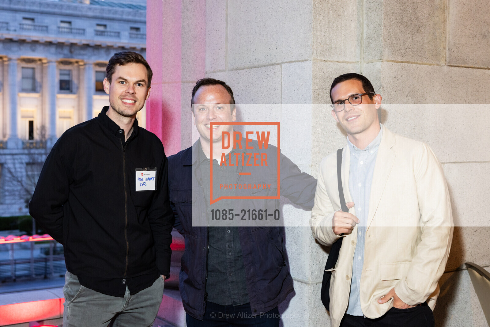 Brian Garrett, Nick Cockle, Wayne Herb, AIA San Francisco & The Center for Architecture and Design, War Memorial Veterans Building. Herbst Theatre & Green Room, 401 Van Ness Ave, SF, CA 94102 US, April 18th, 2024, Photo #1085-21661-0 Brian Garrett, Nick Cockle, Wayne Herb, Photo #1085-21661-0