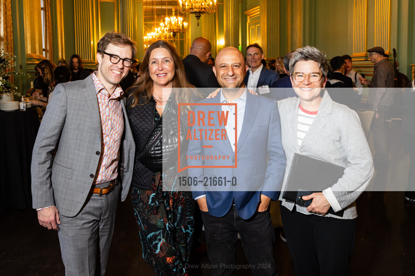 Anders Carpenter, Abe Jason, Ariane Fehrenkamp, AIA San Francisco & The Center for Architecture and Design, War Memorial Veterans Building. Herbst Theatre & Green Room, 401 Van Ness Ave, SF, CA 94102 US, April 18th, 2024, Photo #1506-21661-0 Anders Carpenter, Abe Jason, Ariane Fehrenkamp, Photo #1506-21661-0