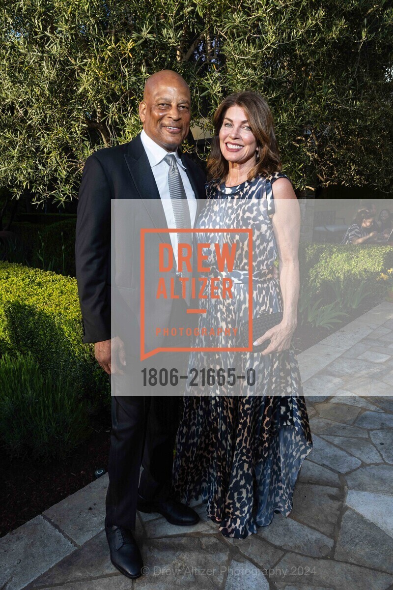Ronnie Lott, Karen Lott, Photo #1806-21665-0