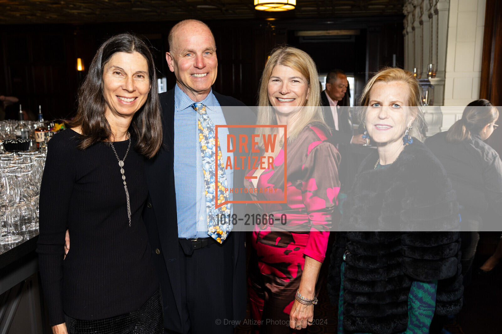 Jennifer Fonstad, Peter Fowler, Martha Ehmann Conte, Christine Waage, Big Brothers Big Sisters Gala 2024, The Julia Morgan Ballroom. 465 California St, SF, CA 94104 US, April 19th, 2024, Photo #1018-21666-0 Jennifer Fonstad, Peter Fowler, Martha Ehmann Conte, Christine Waage, Photo #1018-21666-0