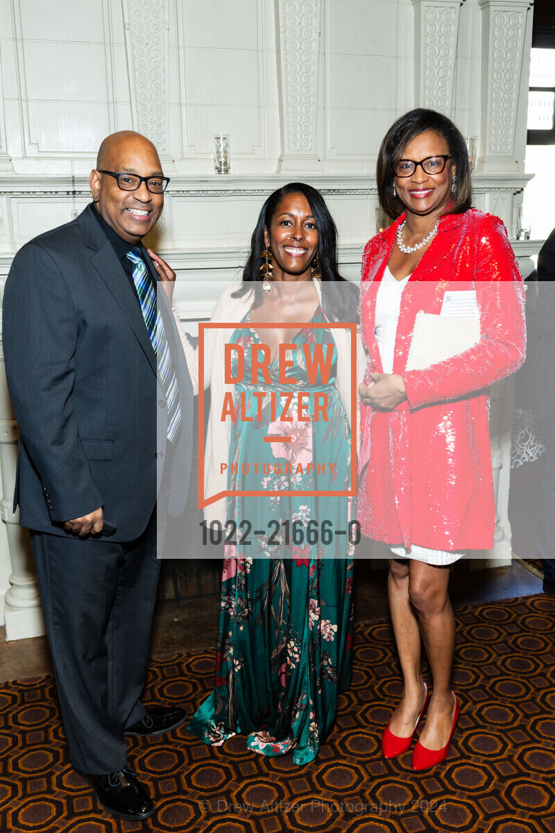 Craig Samuel, Lotondra Goode, Lucinda Bazile, Big Brothers Big Sisters Gala 2024, The Julia Morgan Ballroom. 465 California St, SF, CA 94104 US, April 19th, 2024, Photo #1022-21666-0 Craig Samuel, Lotondra Goode, Lucinda Bazile, Photo #1022-21666-0