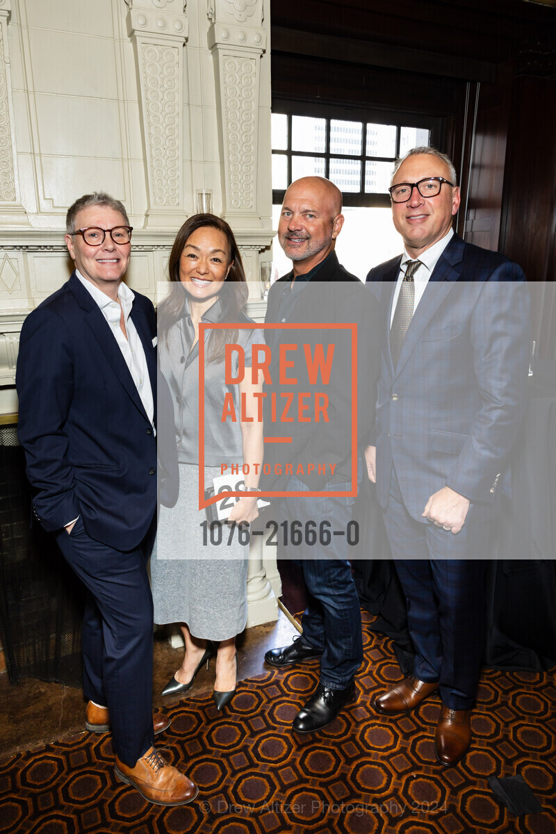 Laurie Thompson, Mary Cha-Caswell, Gary Aliff, Tom Keiser, Big Brothers Big Sisters Gala 2024, The Julia Morgan Ballroom. 465 California St, SF, CA 94104 US, April 19th, 2024, Photo #1076-21666-0 Laurie Thompson, Mary Cha-Caswell, Gary Aliff, Tom Keiser, Photo #1076-21666-0