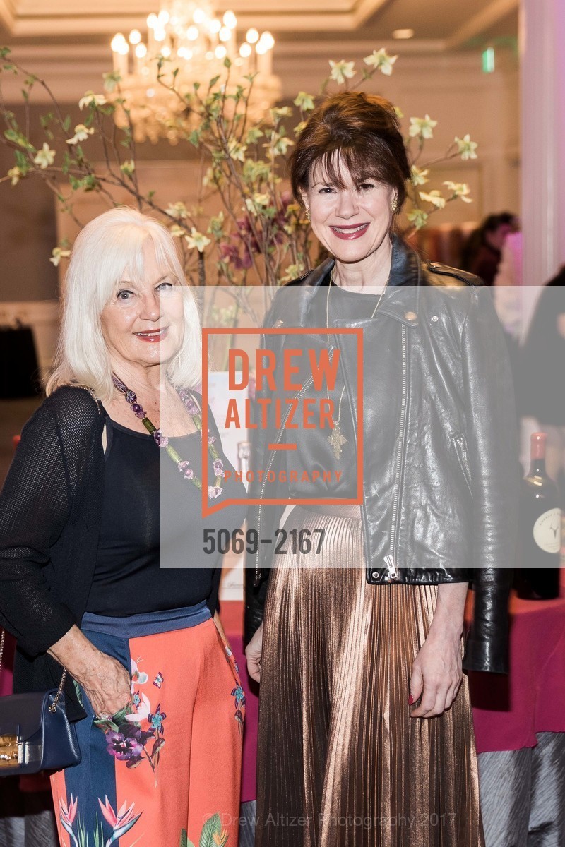 Arlene Inch, Elaine Mellis, Wine Women and Shoes 2017, Ritz-Carlton. 600 Stockton St, San Francisco, CA 94108, May 7th, 2017, Photo #5069-2167 Arlene Inch, Elaine Mellis, Photo #5069-2167