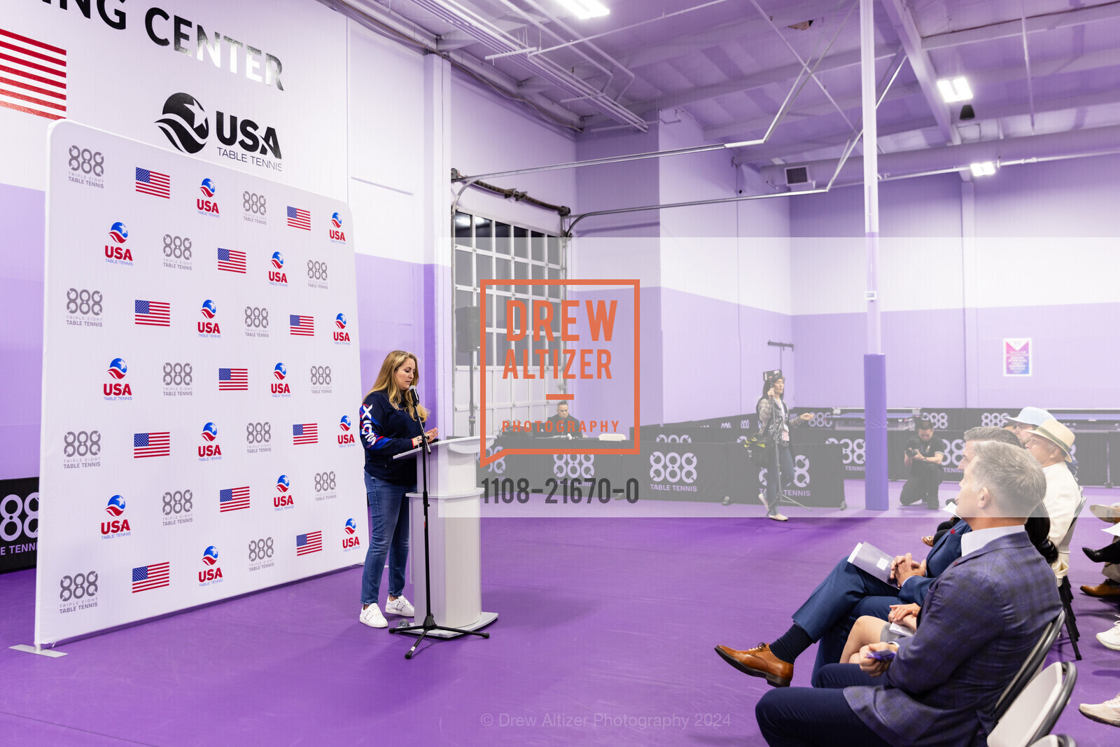 Angela Batinovich, Celebrating 888 Table Tennis Center 2024, 888 Table Tennis Center. 888 Hinckley Rd, Burlingame, CA 94010 US, April 23rd, 2024, Photo #1108-21670-0 Angela Batinovich, Photo #1108-21670-0