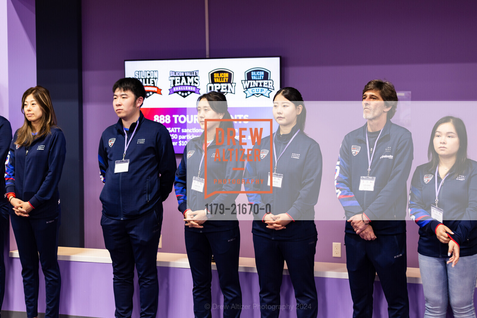 Maggie Tian, Felix Li, Amber Kim, Selina Park, Alexandre Gomes, Jessica Ng, Photo #1179-21670-0