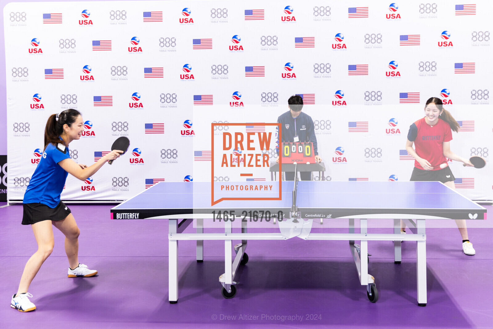 Lily Zhang, Rachel Sung, Celebrating 888 Table Tennis Center 2024, 888 Table Tennis Center. 888 Hinckley Rd, Burlingame, CA 94010 US, April 23rd, 2024, Photo #1465-21670-0 Lily Zhang, Rachel Sung, Photo #1465-21670-0