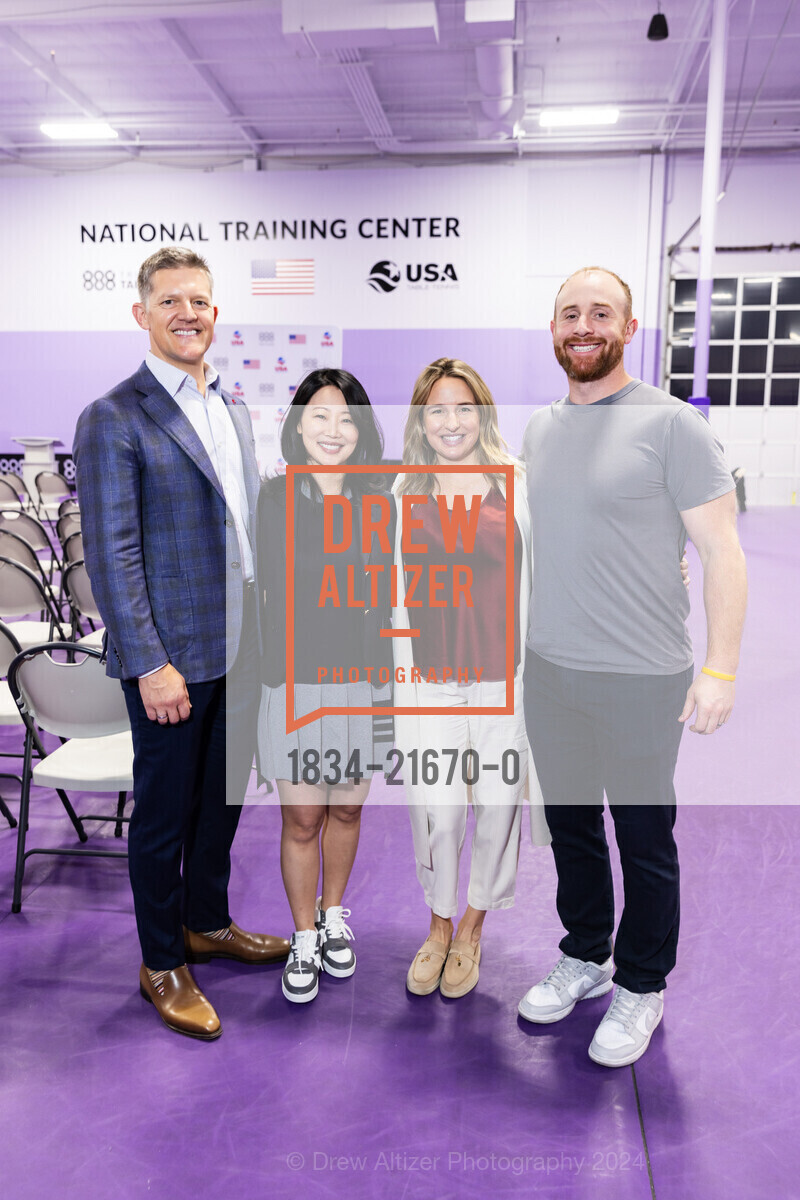 Roelof Botha, Huifen Chan, Allie Morales, Mike Morales, Celebrating 888 Table Tennis Center 2024, 888 Table Tennis Center. 888 Hinckley Rd, Burlingame, CA 94010 US, April 23rd, 2024, Photo #1834-21670-0 Roelof Botha, Huifen Chan, Allie Morales, Mike Morales, Photo #1834-21670-0