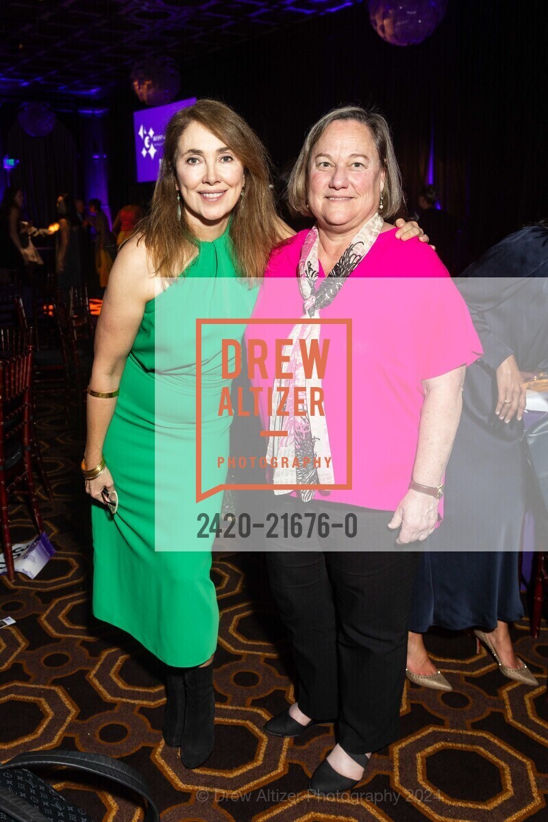 Kiran Stordalen, Janet Nudelman, Breast Cancer Prevention Partners' LUMINARY GALA, The Julia Morgan Ballroom. 465 California St, SF, CA 94104 US, April 25th, 2024, Photo #2420-21676-0 Kiran Stordalen, Janet Nudelman, Photo #2420-21676-0