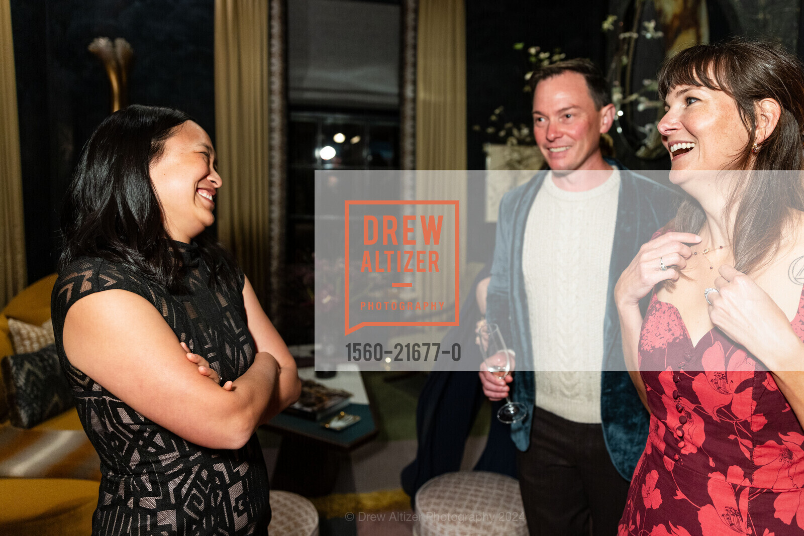 Stephanie Yee, Greg Cook, 2024 San Francisco Decorator Showcase Patron Preview Gala, Private Residence, April 25th, 2024, Photo #1560-21677-0 Stephanie Yee, Greg Cook, Photo #1560-21677-0