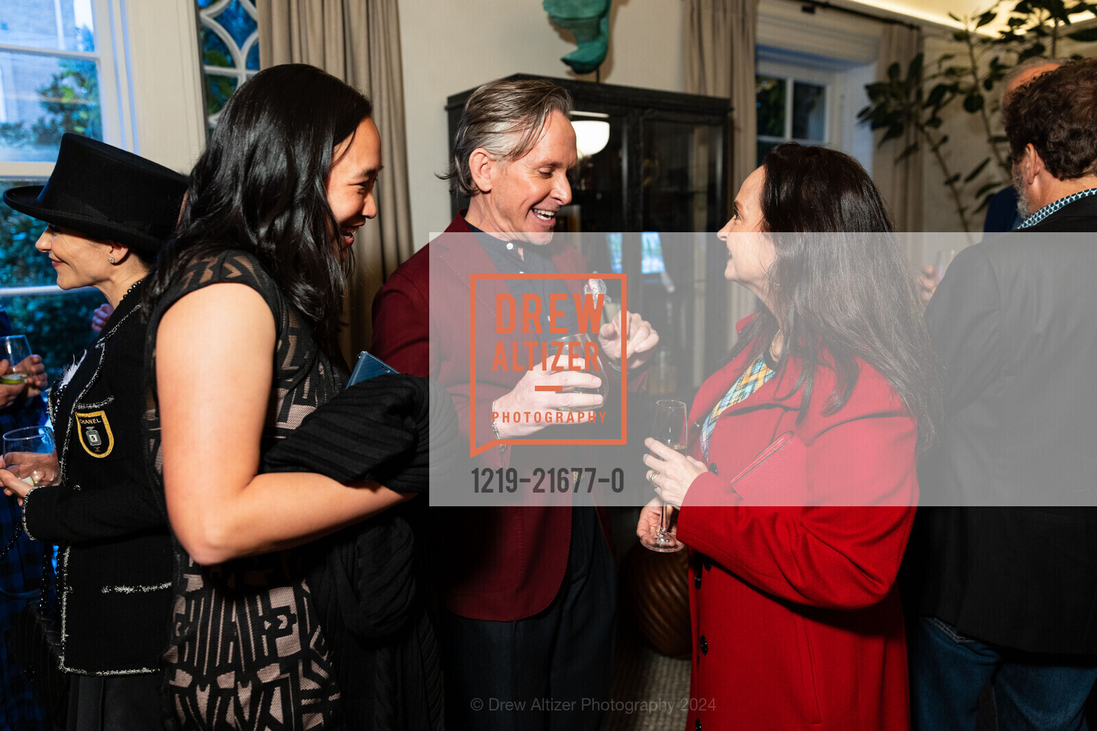 Stephanie Yee, Jay Jeffers, Angelina Alioto-Grace, 2024 San Francisco Decorator Showcase Patron Preview Gala, Private Residence, April 25th, 2024, Photo #1219-21677-0 Stephanie Yee, Jay Jeffers, Angelina Alioto-Grace, Photo #1219-21677-0