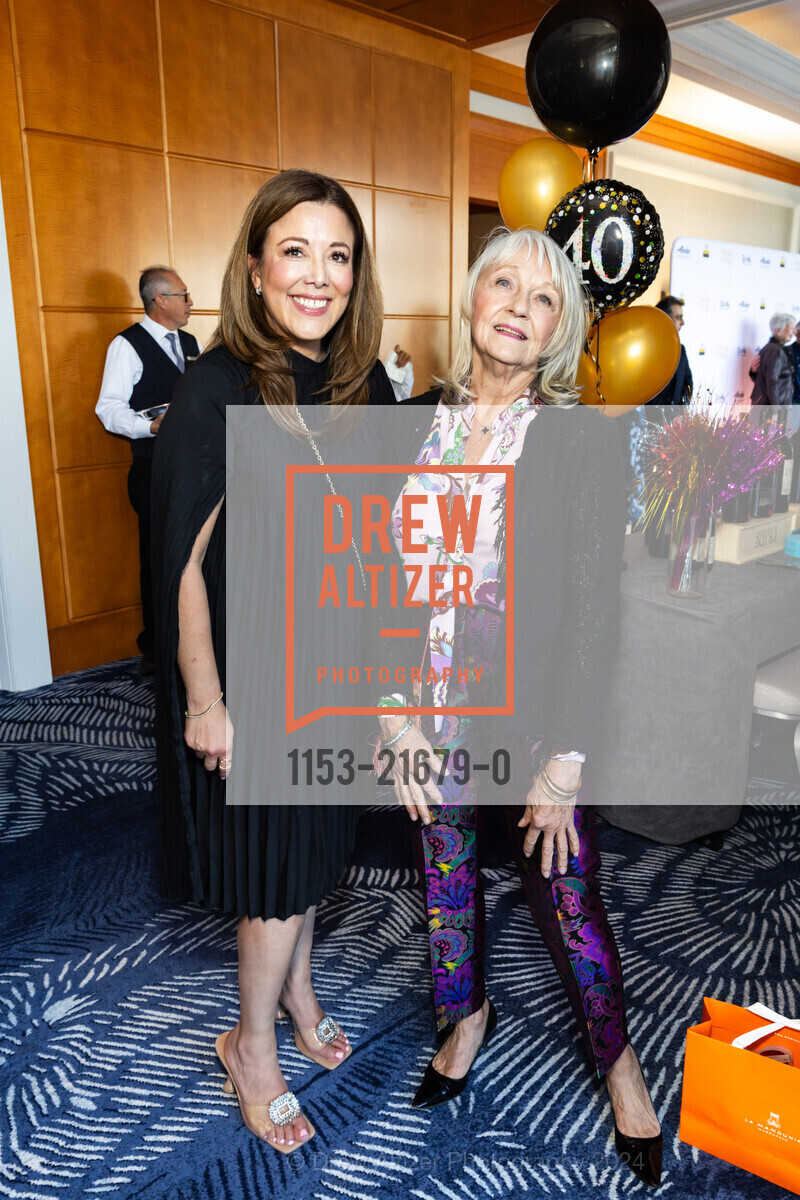 Yvette Castro Farias, Susan Saxton, Larkin Street Youth's 40th Anniversary Gala PAVING THE WAY 2024, Four Seasons Hotel San Francisco, April 26th, 2024, Photo #1153-21679-0 Yvette Castro Farias, Susan Saxton, Photo #1153-21679-0