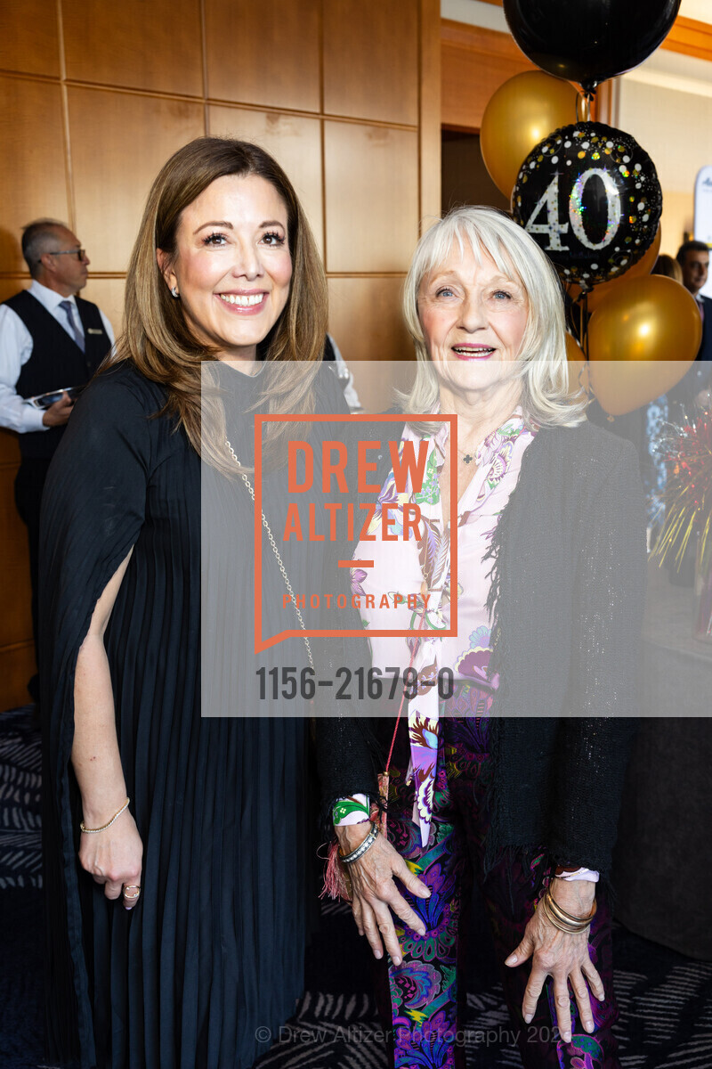 Yvette Castro Farias, Susan Saxton, Larkin Street Youth's 40th Anniversary Gala PAVING THE WAY 2024, Four Seasons Hotel San Francisco, April 26th, 2024, Photo #1156-21679-0 Yvette Castro Farias, Susan Saxton, Photo #1156-21679-0