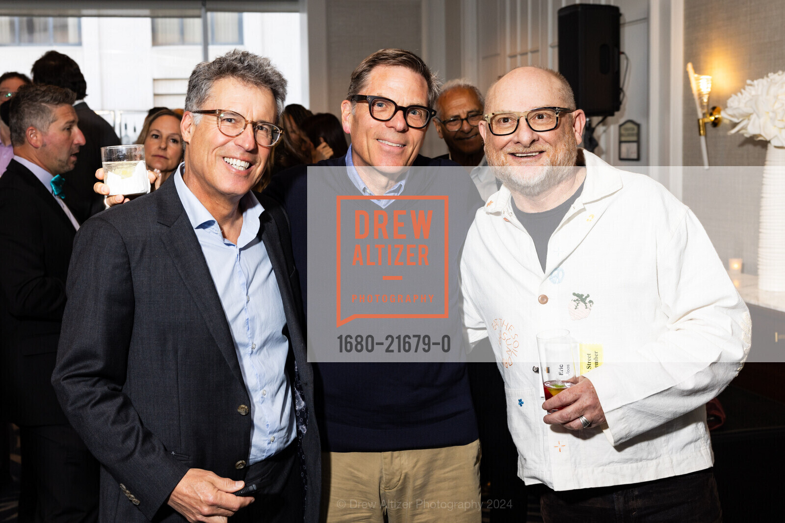 Jeff Nussbaum, Jack Richards, Eric Roos, Larkin Street Youth's 40th Anniversary Gala PAVING THE WAY 2024, Four Seasons Hotel San Francisco, April 26th, 2024, Photo #1680-21679-0 Jeff Nussbaum, Jack Richards, Eric Roos, Photo #1680-21679-0