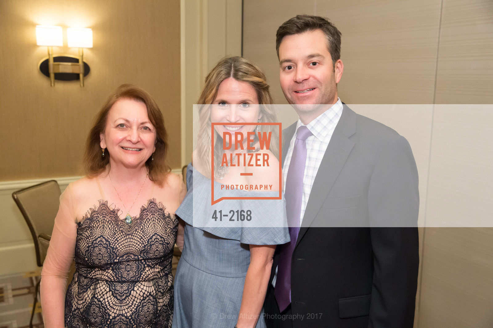 Mary Ann Grossman, Kathryn Eden, Greg Eden, A Salute to the Joy of Making Music: Community Music Center's Spring Gala, Four Seasons Hotel San Francisco. 757 Market St, San Francisco, CA 94103, May 8th, 2017, Photo #41-2168 Mary Ann Grossman, Kathryn Eden, Greg Eden, Photo #41-2168