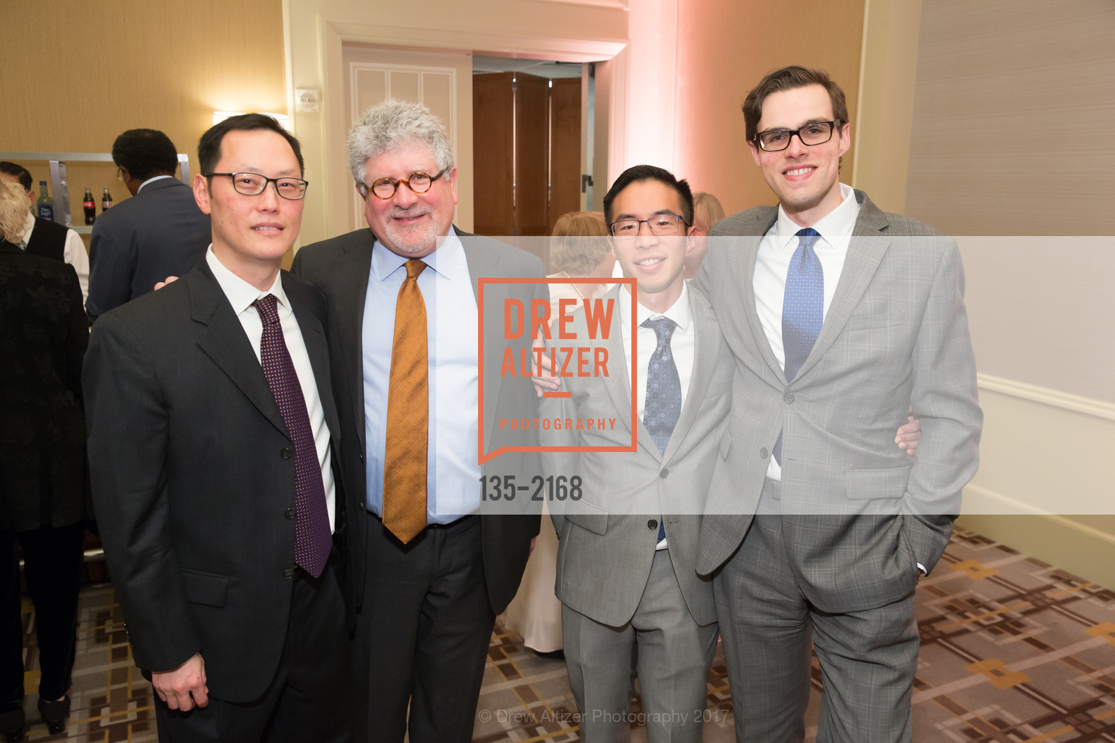 Thomas Chiang, James Abrams, Jason Tien, Eric Lunsford, A Salute to the Joy of Making Music: Community Music Center's Spring Gala, Four Seasons Hotel San Francisco. 757 Market St, San Francisco, CA 94103, May 8th, 2017, Photo #135-2168 Thomas Chiang, James Abrams, Jason Tien, Eric Lunsford, Photo #135-2168