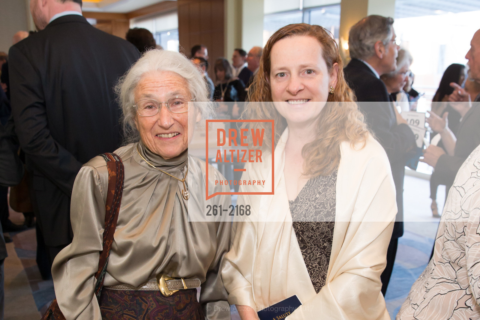 Marcia Popper, Elizabeth Joyce, A Salute to the Joy of Making Music: Community Music Center's Spring Gala, Four Seasons Hotel San Francisco. 757 Market St, San Francisco, CA 94103, May 8th, 2017, Photo #261-2168 Marcia Popper, Elizabeth Joyce, Photo #261-2168