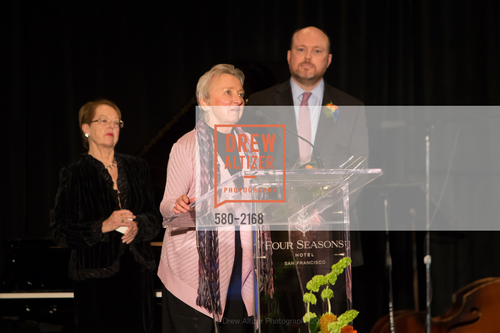 Patricia Lee, Christopher Borg, Ruth Felt, A Salute to the Joy of Making Music: Community Music Center's Spring Gala, Four Seasons Hotel San Francisco. 757 Market St, San Francisco, CA 94103, May 8th, 2017, Photo #580-2168 Patricia Lee, Christopher Borg, Ruth Felt, Photo #580-2168