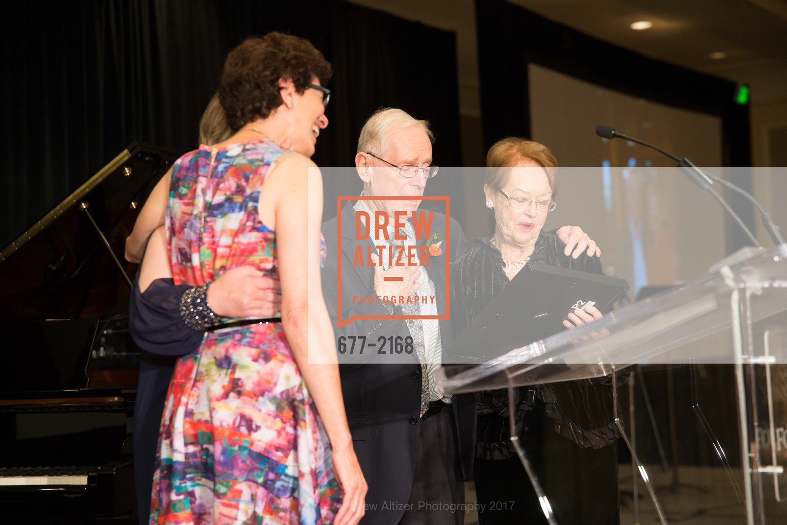 Barbara Kosnar, Richard Lee, Patricia Lee, A Salute to the Joy of Making Music: Community Music Center's Spring Gala, Four Seasons Hotel San Francisco. 757 Market St, San Francisco, CA 94103, May 8th, 2017, Photo #677-2168 Barbara Kosnar, Richard Lee, Patricia Lee, Photo #677-2168