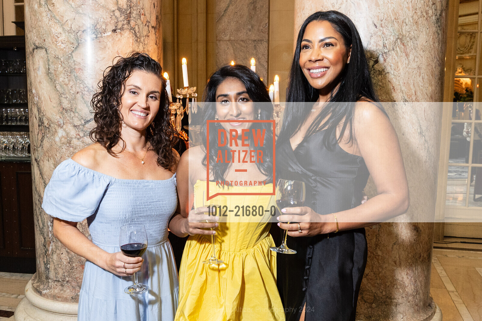Aubrey Willis, Neha Butler, Lia Gilmore, Festival Napa Valley's Olivia Decker Power of Music Series - Vitamin String Quartet at Palace Hotel San Francisco, Palace Hotel, a Luxury Collection Hotel, San Francisco. 2 New Montgomery St, SF, CA 94105 US, April 27th, 2024, Photo #1012-21680-0 Aubrey Willis, Neha Butler, Lia Gilmore, Photo #1012-21680-0